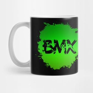 Grunge BMX Splatter for Men Women Kids & Bike Riders Mug